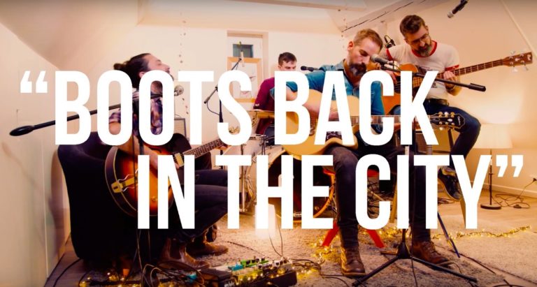 The One Armed Man Boots Back In The City