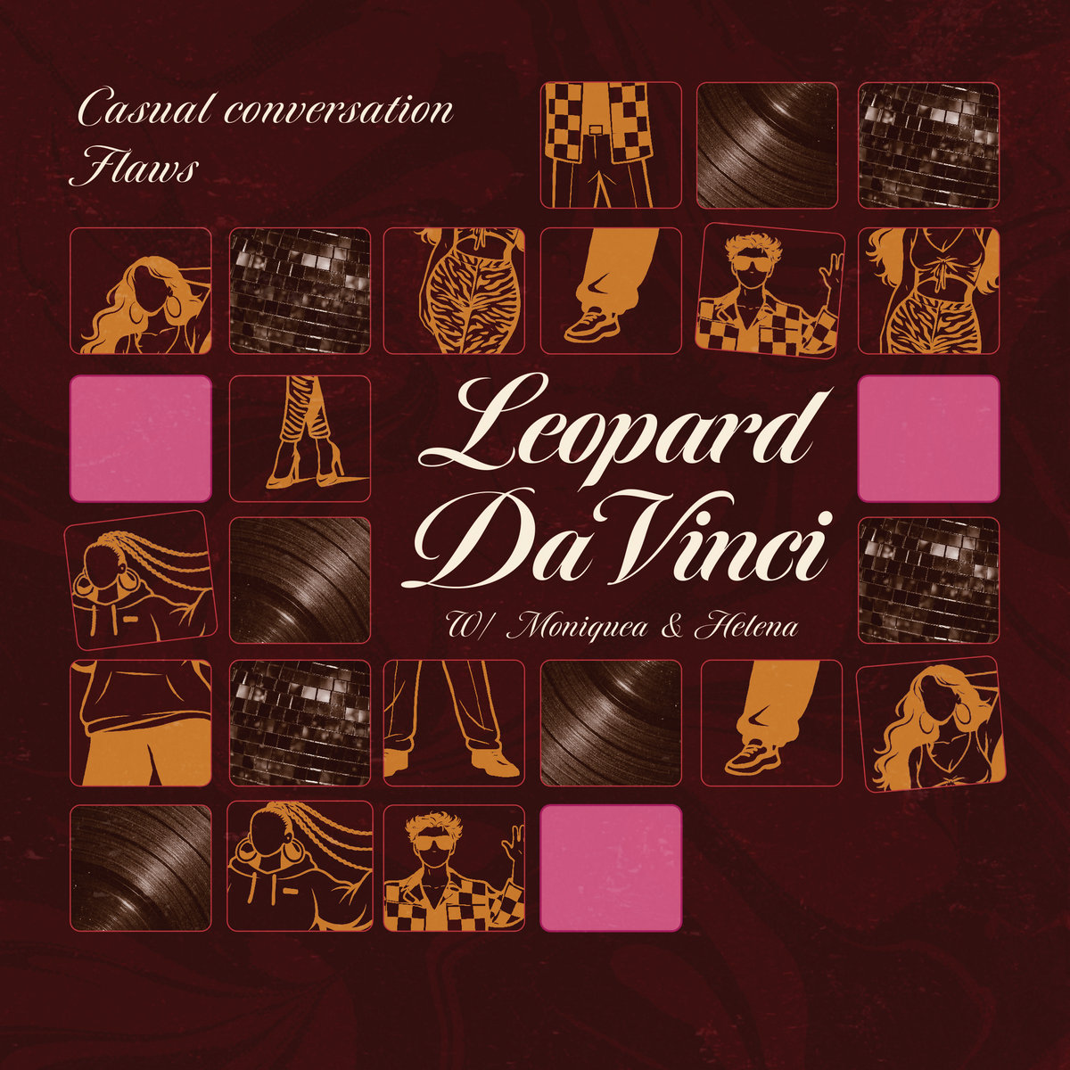 LEOPARD DAVINCI + MONIQUEA & HELENA